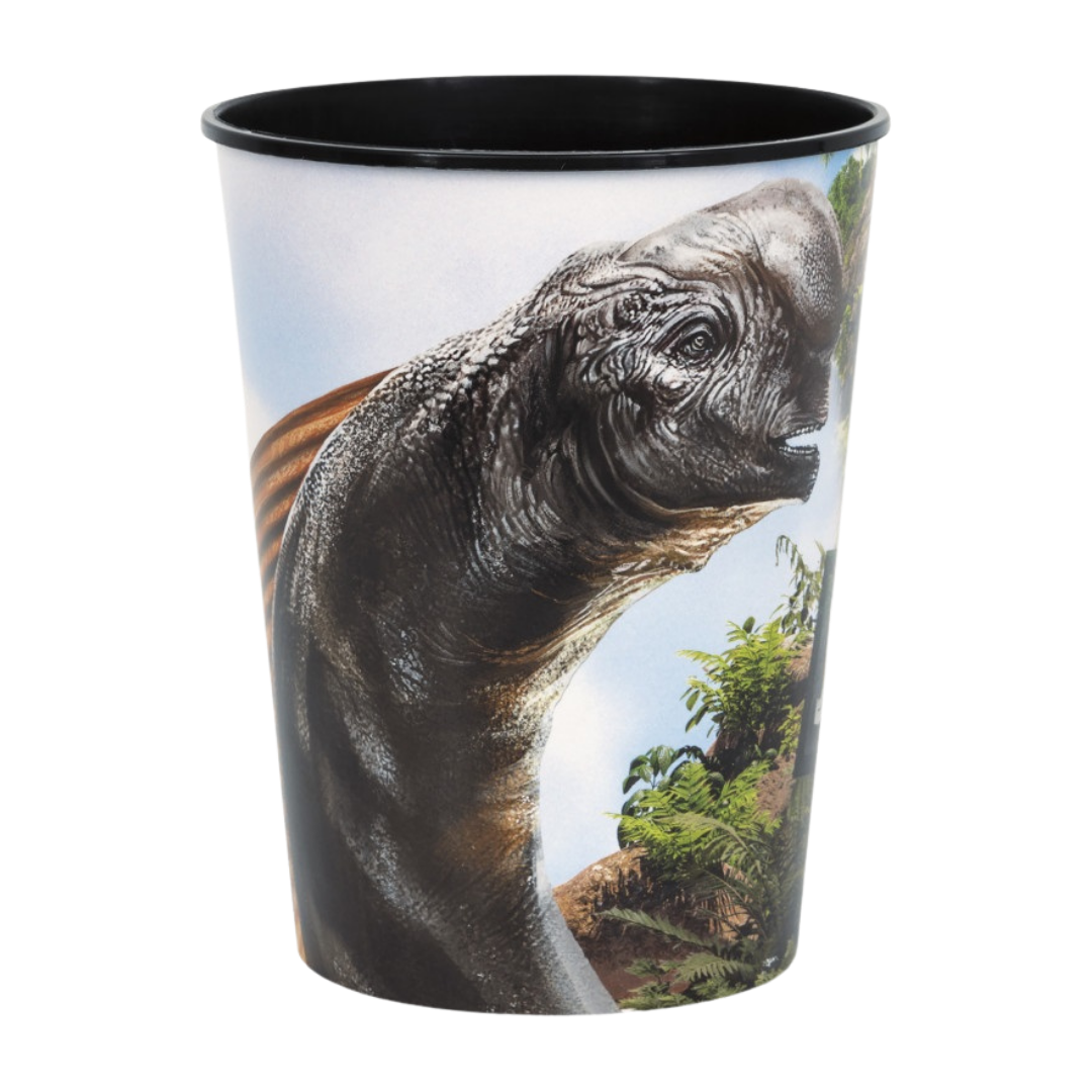 Multicolor Jurassic World Plastic Stadium Cup