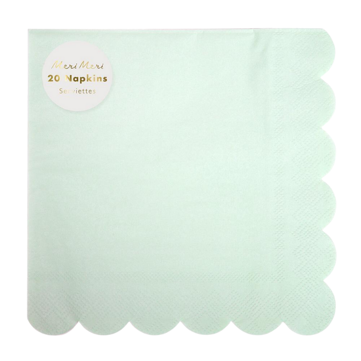 Mint Sorbet Cocktail Napkins
