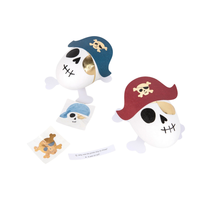 Assorted Color Pirate Skulls Surprise Balls