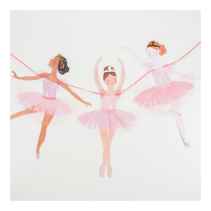 Pink Ballerina Themed Party Garland