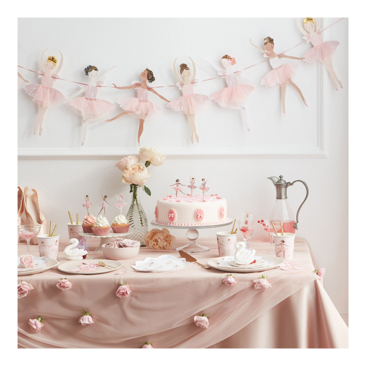 Pink Ballerina Themed Party Garland