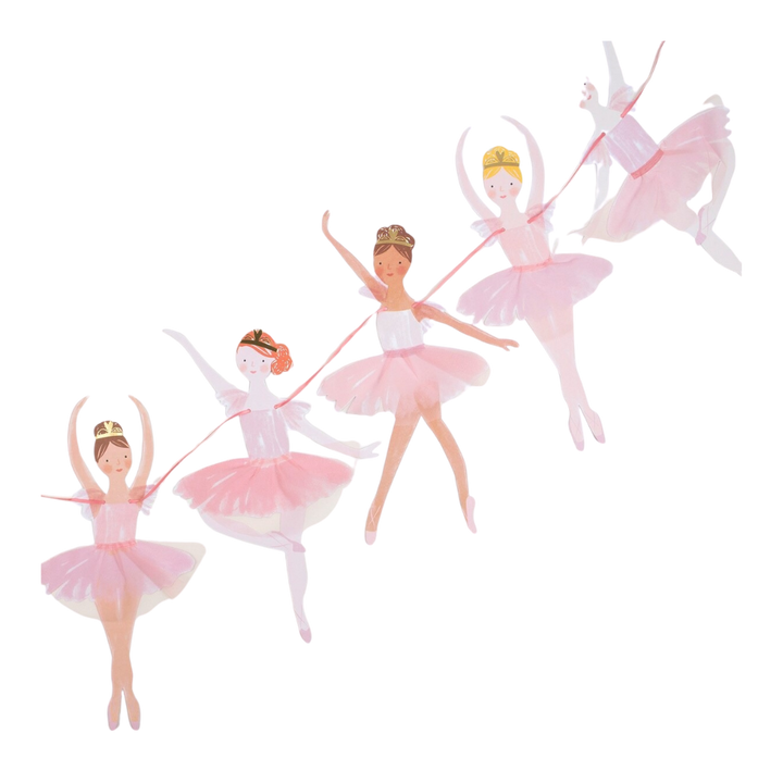 Pink Ballerina Themed Party Garland