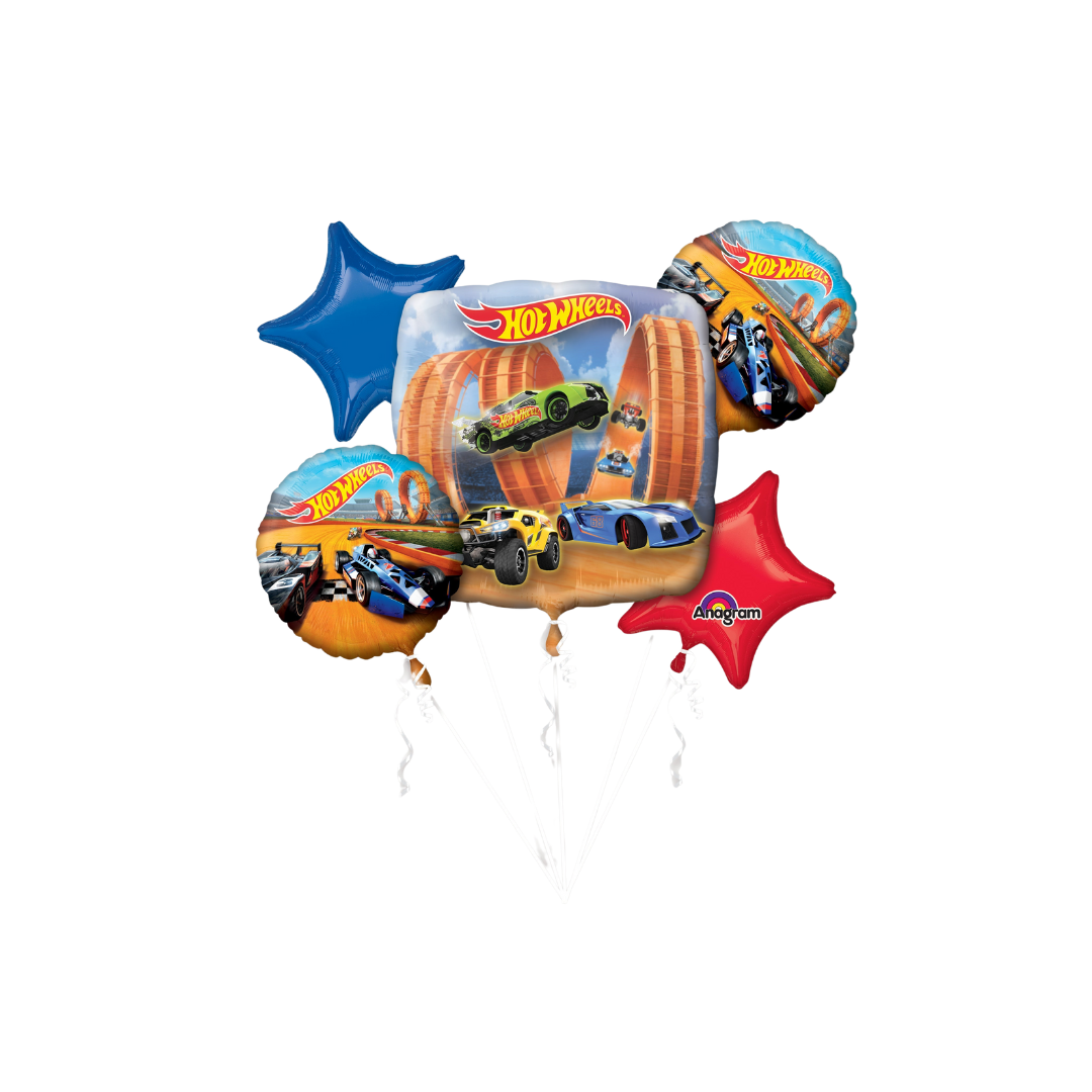 Hot Wheels Racer Foil Balloon Bundle