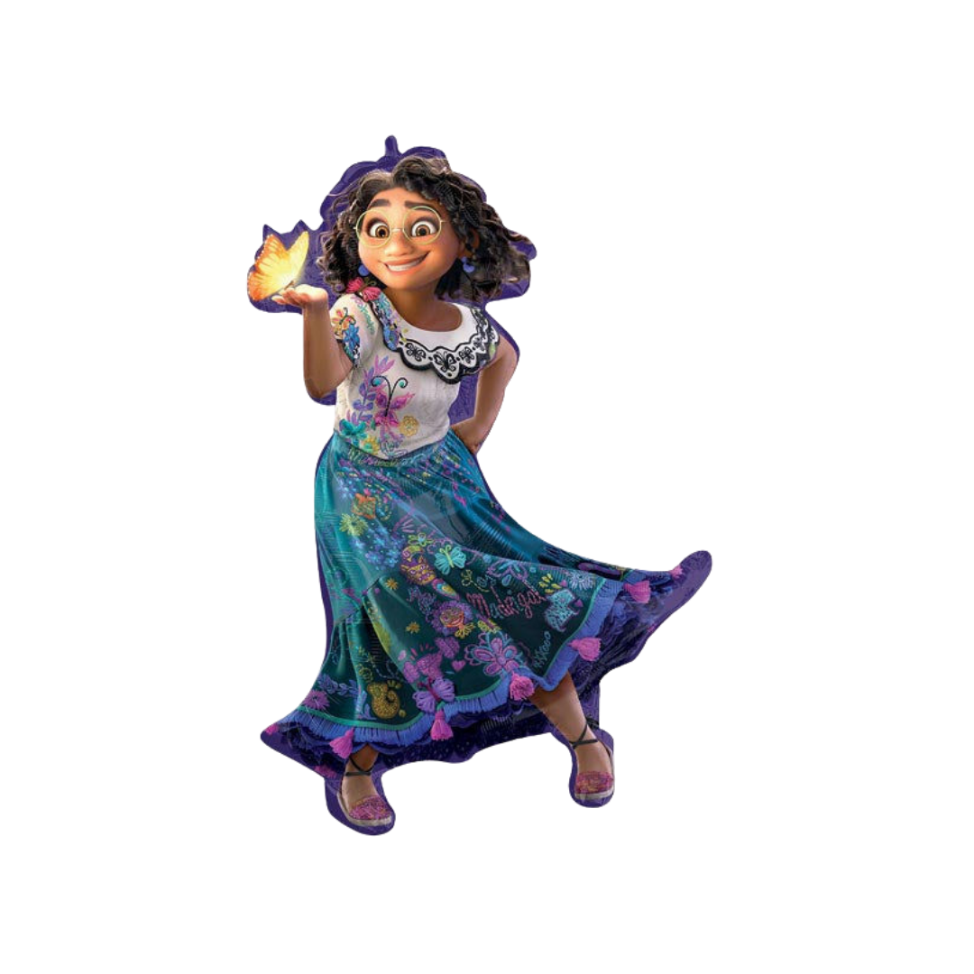 Purple Disney Encanto Foil Balloon, 36in, Giant - Mirabel