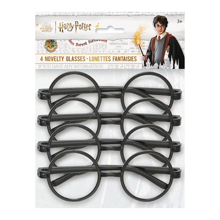 Black Harry Potter Novelty Glasses