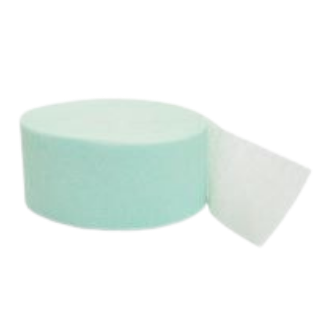 Mint Crepe Streamers