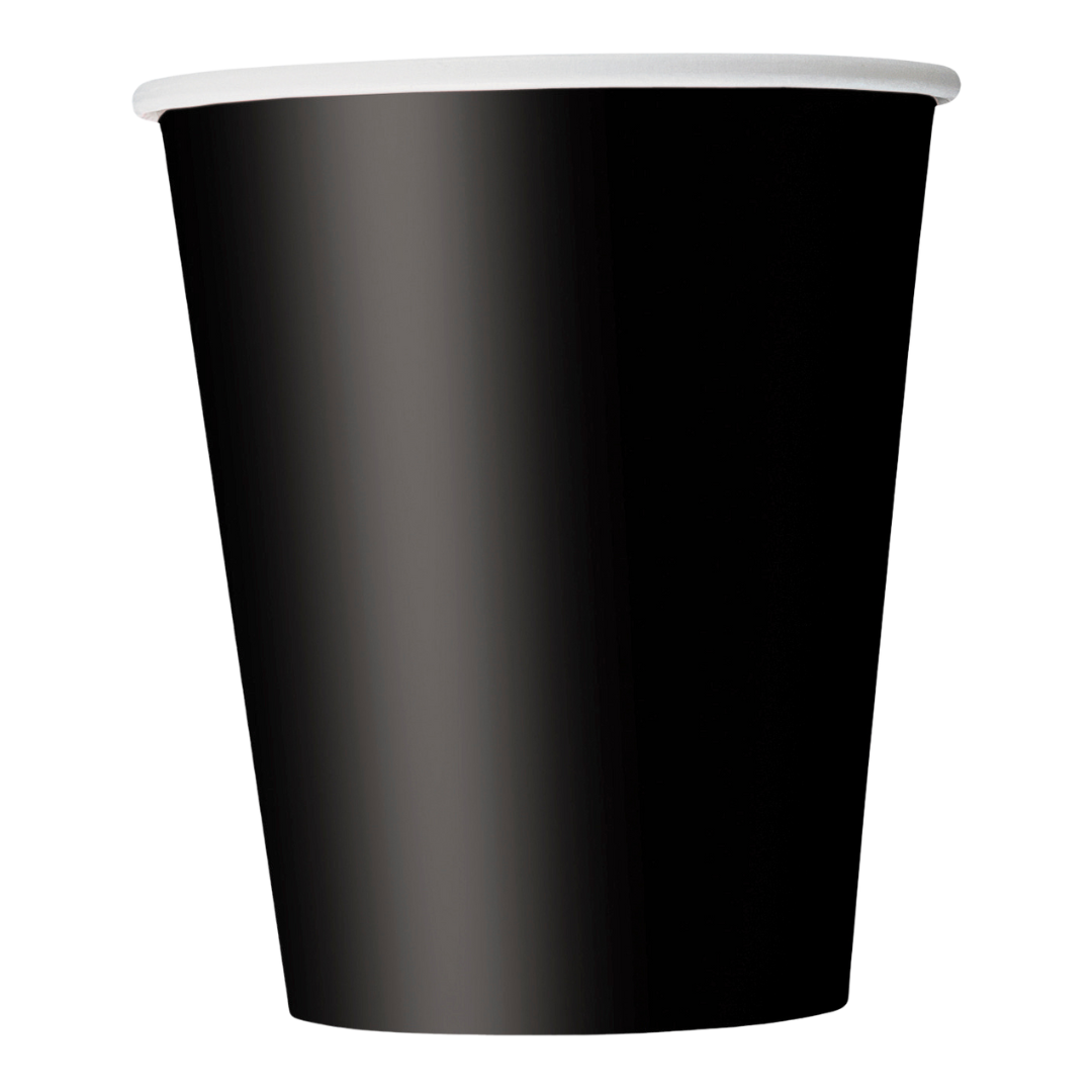 Black Paper Cups