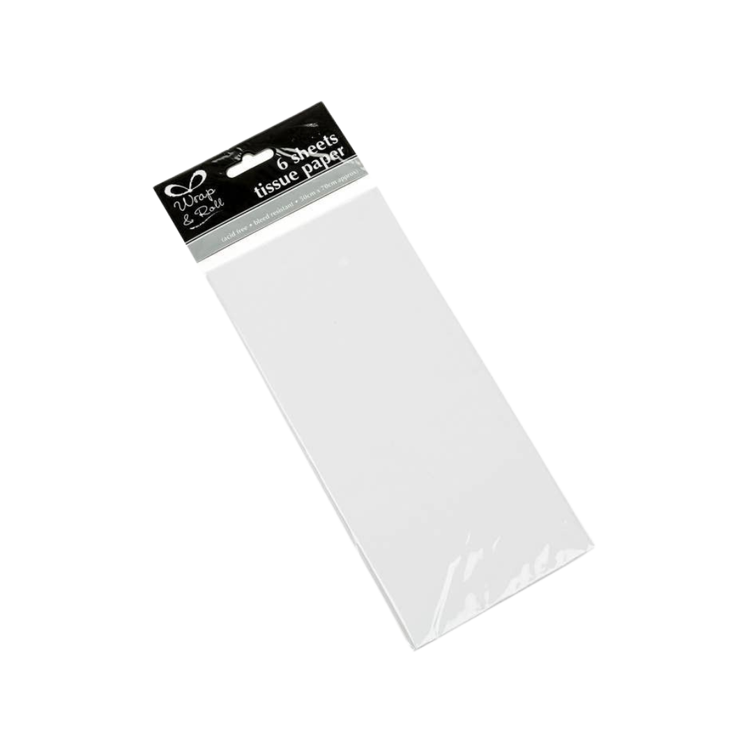 White Tissue Paper - 6pk