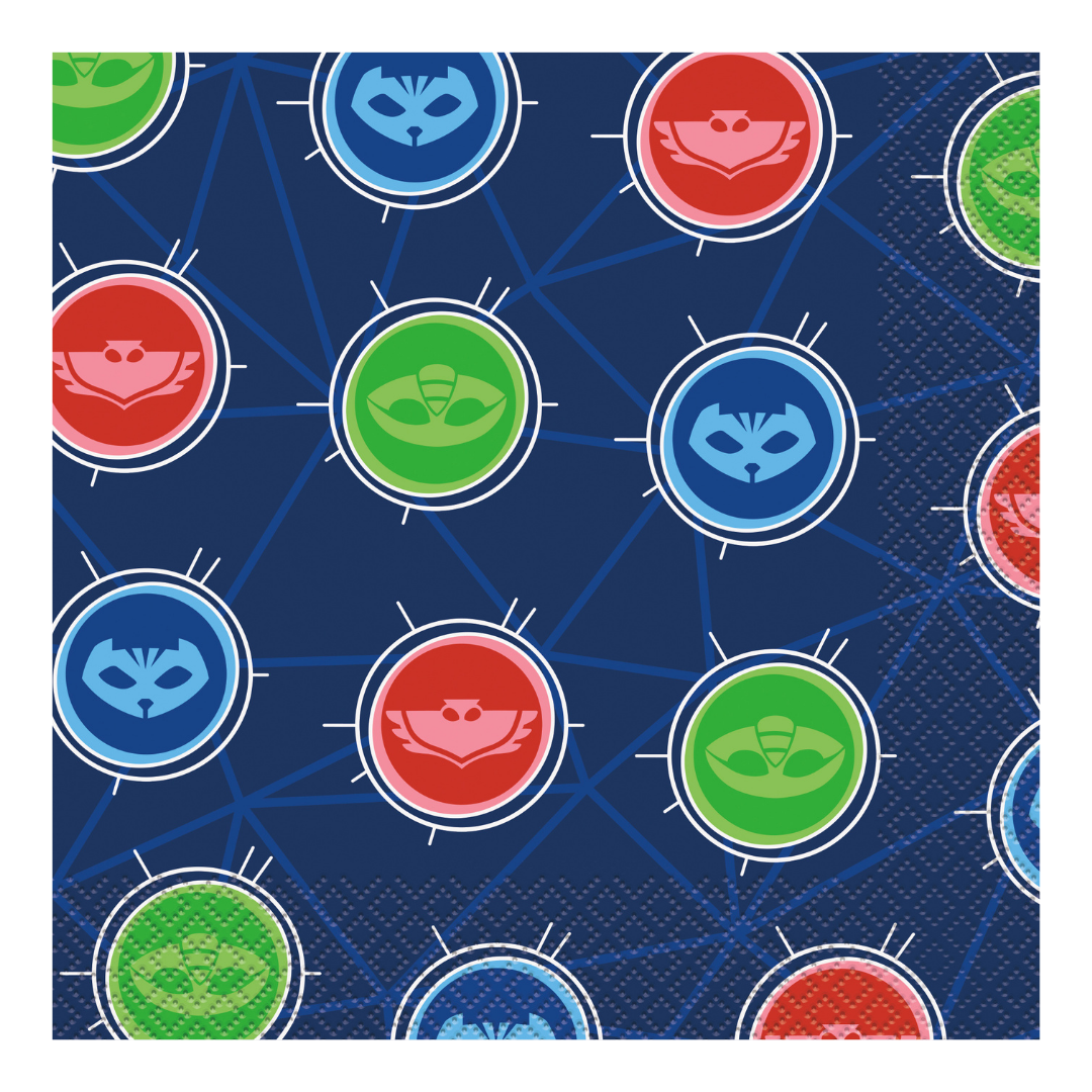 Blue PJ Masks Dinner Napkin