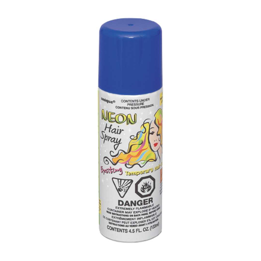Blue Neon Wacky String Hair Spray