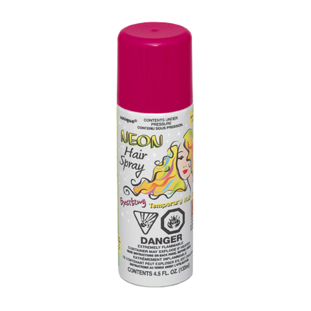 Pink Neon Wacky String Hair Spray