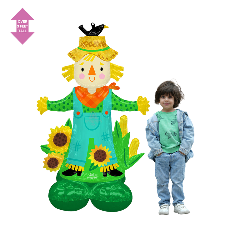 Life-Size Scarecrow Foil Balloon - Giant
