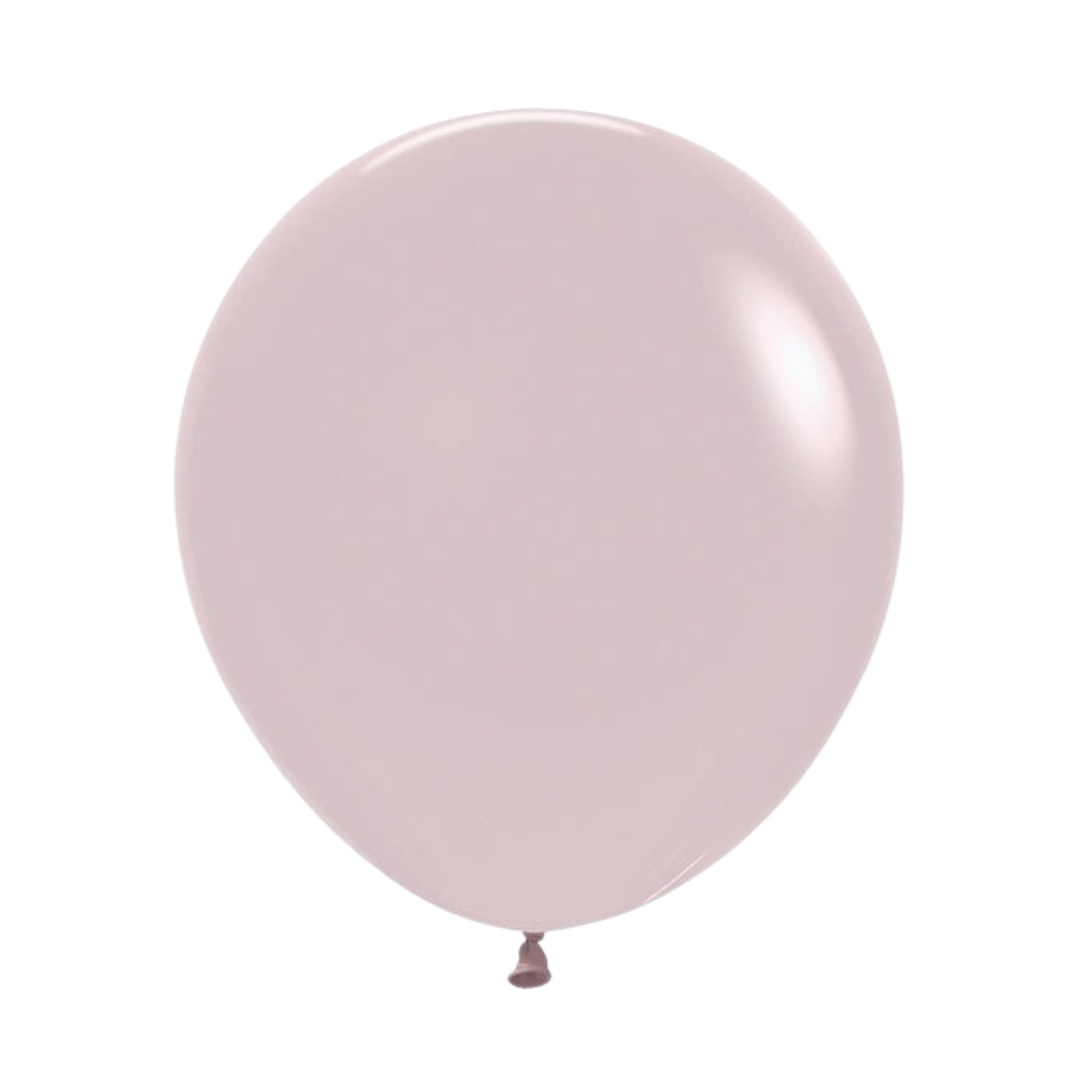 Pastel Dusk Rose Latex Balloons, 18in