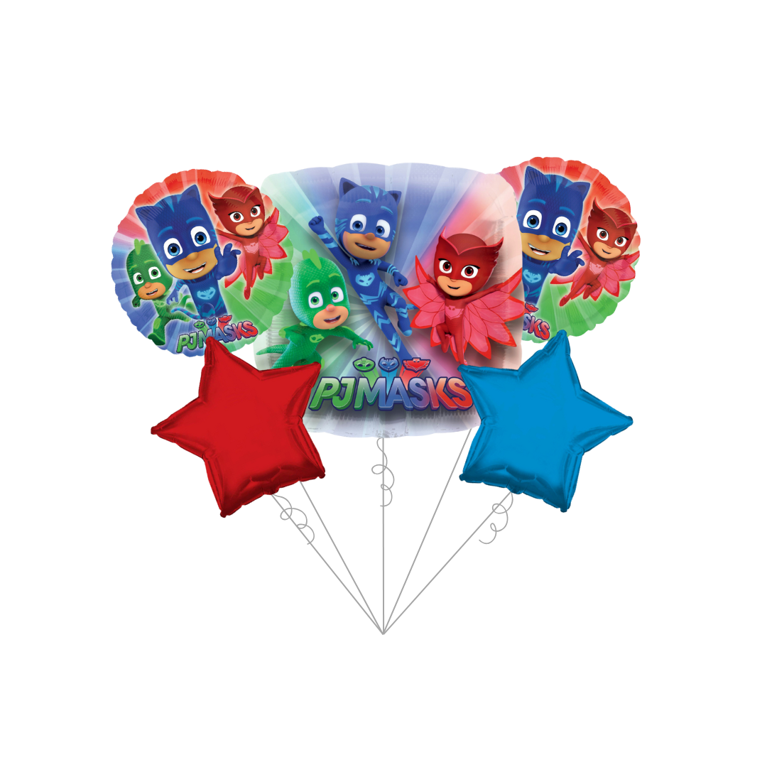 PJ Masks Balloon Bundle 5pc