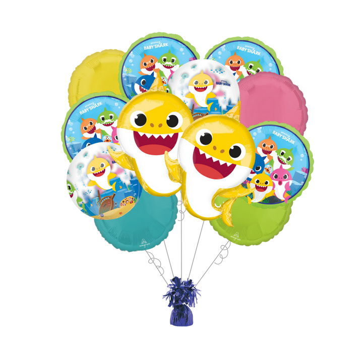 Baby Shark Foil Balloon Bundle