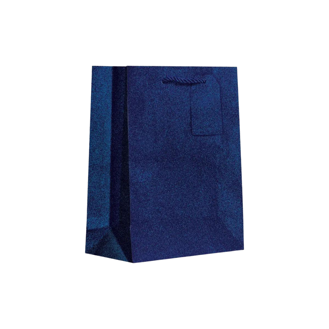 Royal Blue Sparkle Medium Tote Bags