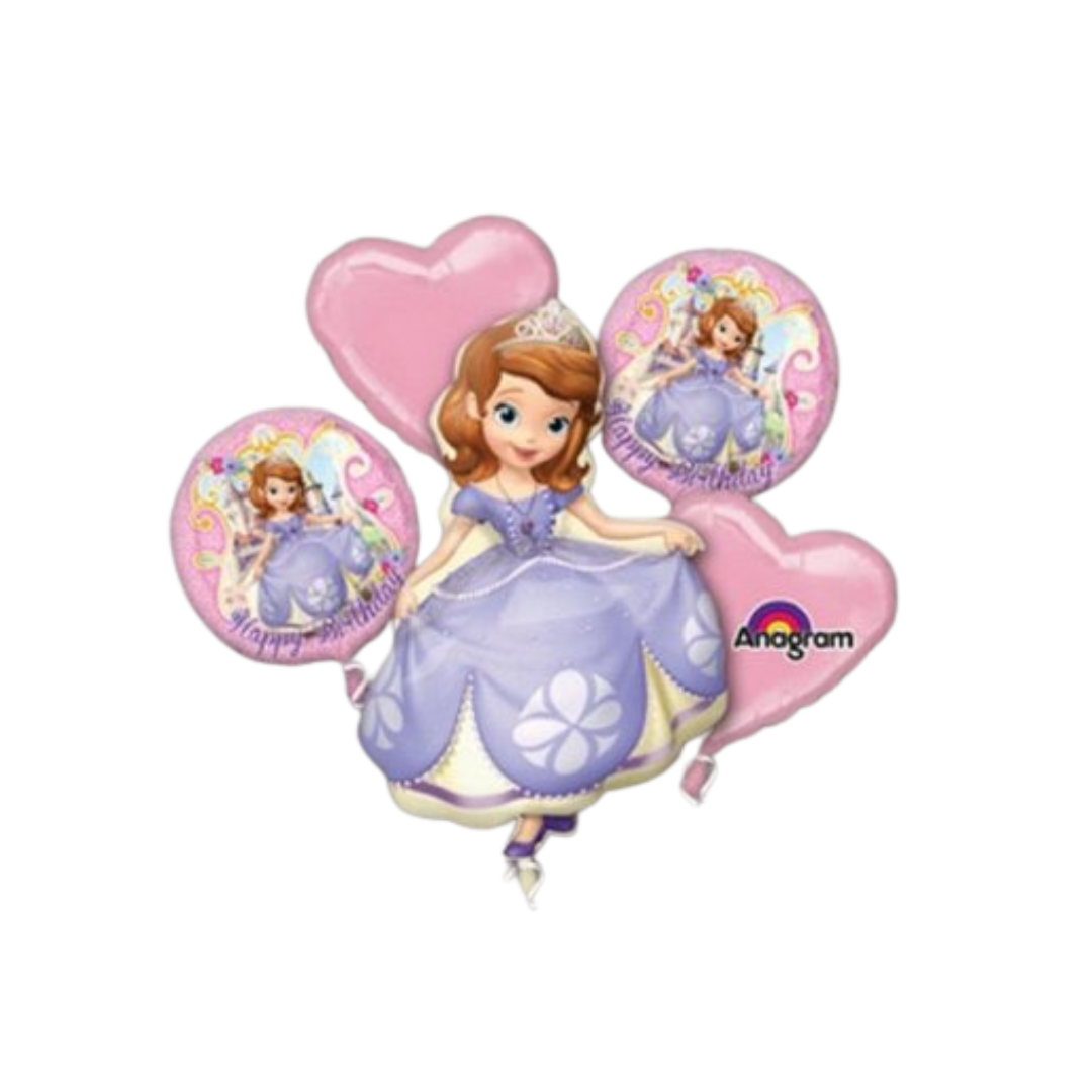 Sofia the First Foil Balloon Bundle
