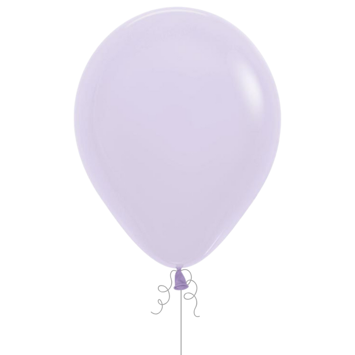 Pastel Matte Lilac Latex Balloon, 11in