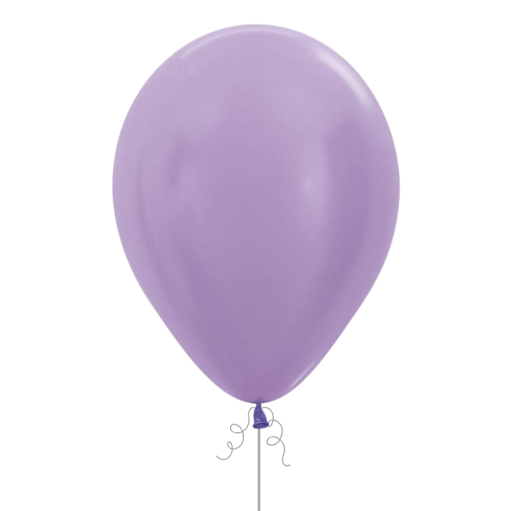 Pearl Lilac Latex Balloon, 11in