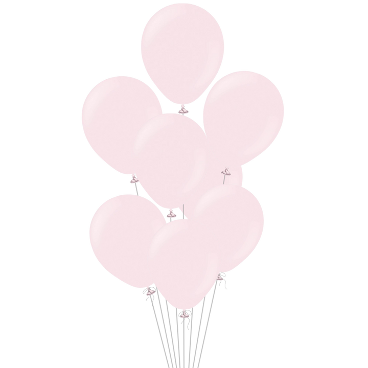 Pale Pink Latex Balloon, 12in