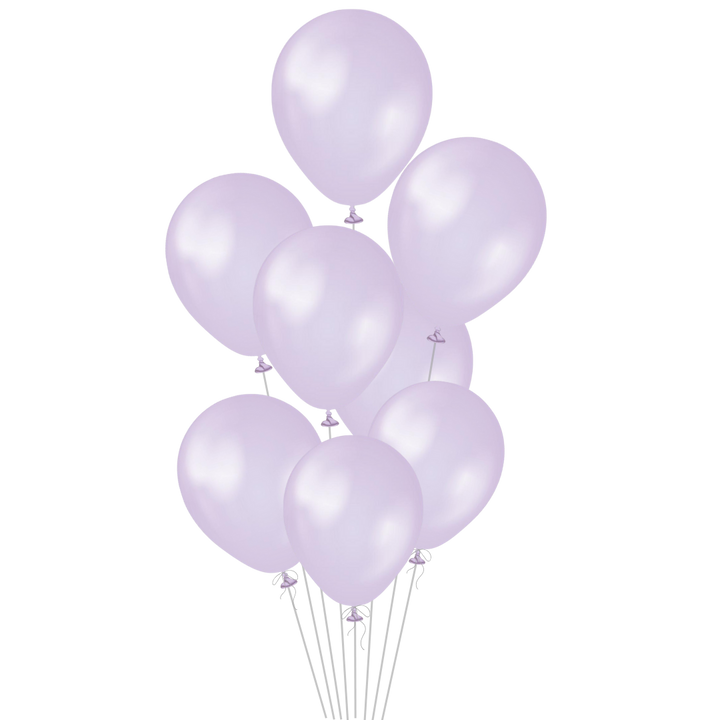Pearl Lilac Latex Balloon, 12in