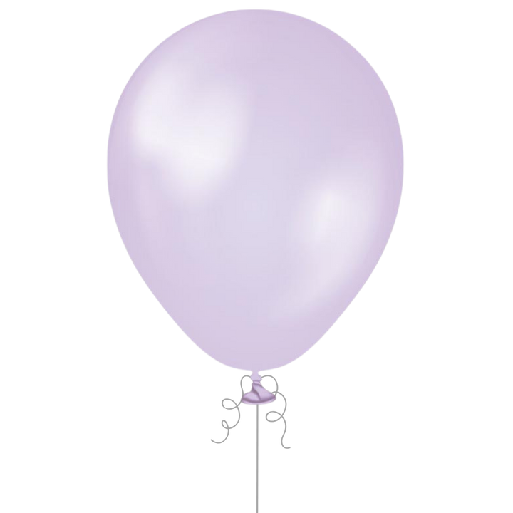 Pearl Lilac Latex Balloon, 12in