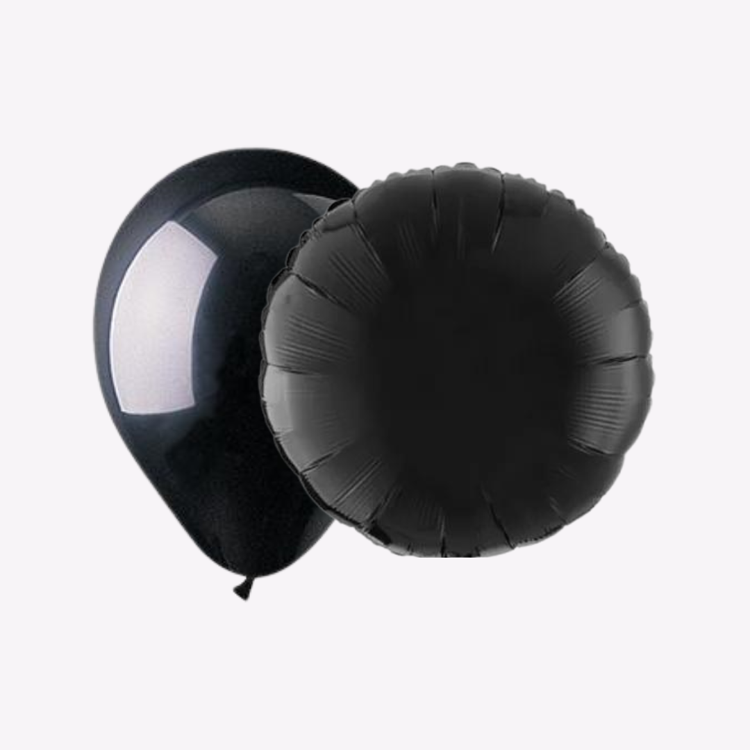 Black Helium Balloons