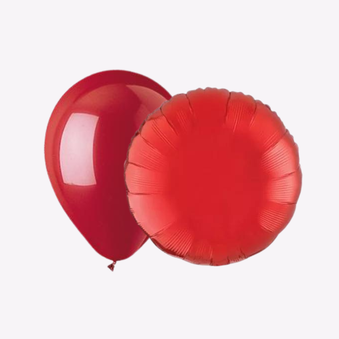 Red Helium Balloons