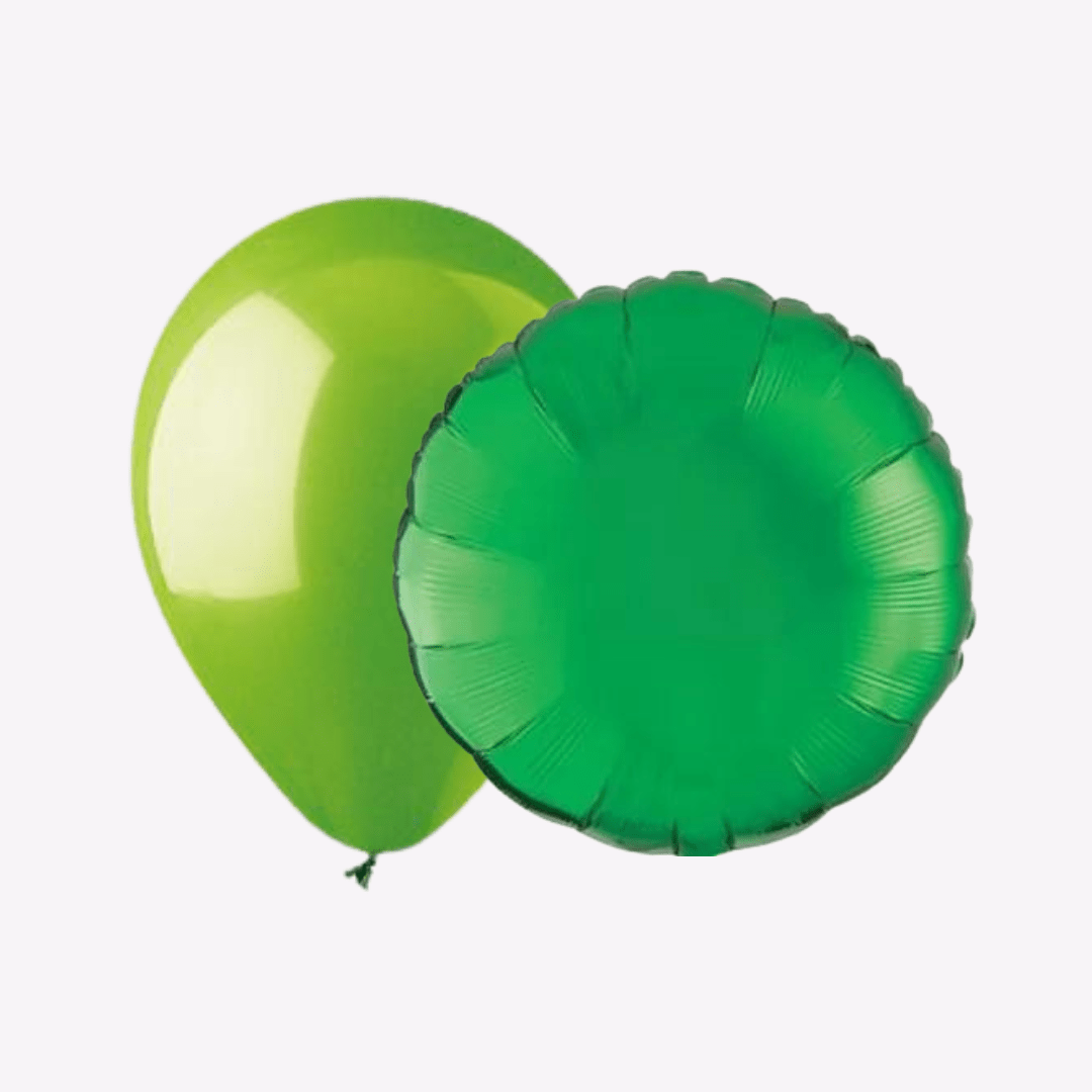 Green Helium Balloons - Parte Haus 