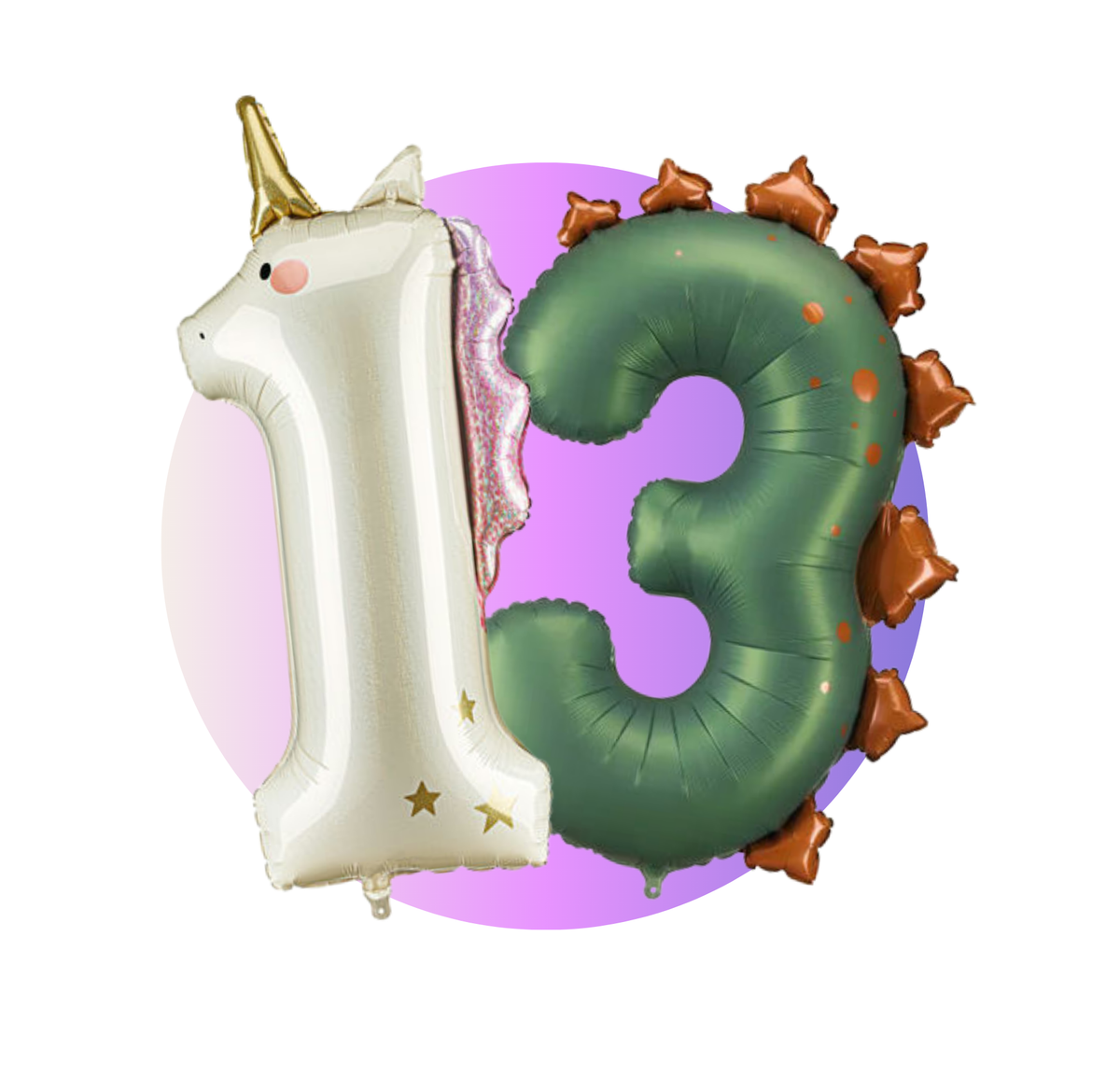 Kids Number Balloons