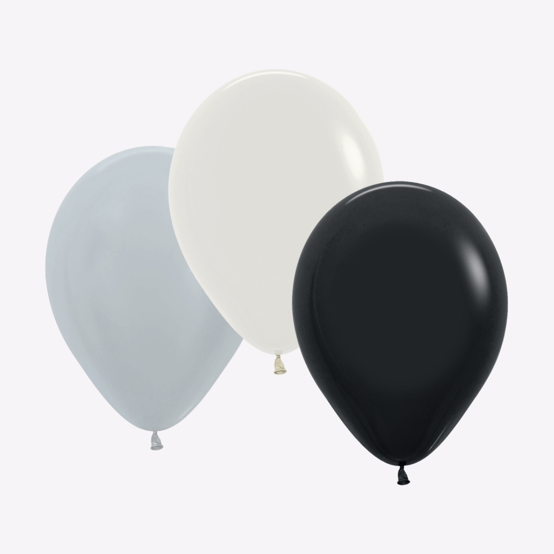 Latex - Black, White, Grey - Parte Haus 