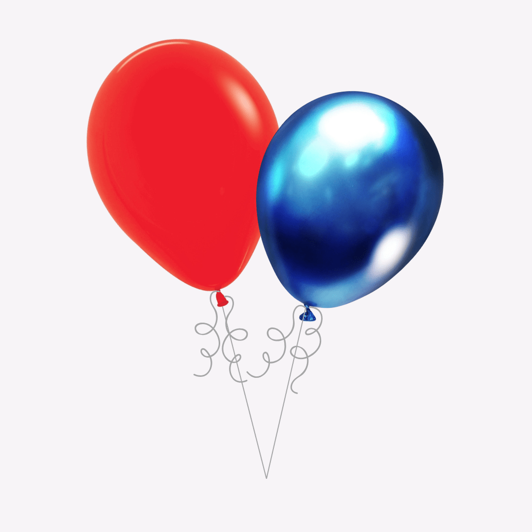 Latex Helium Balloons - Parte Haus 