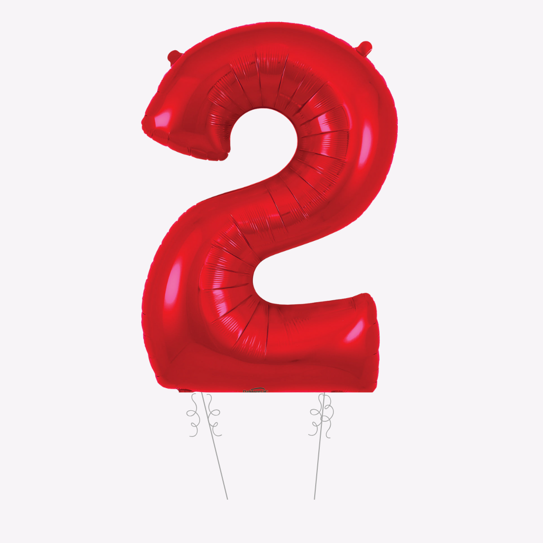 Number Helium Balloons