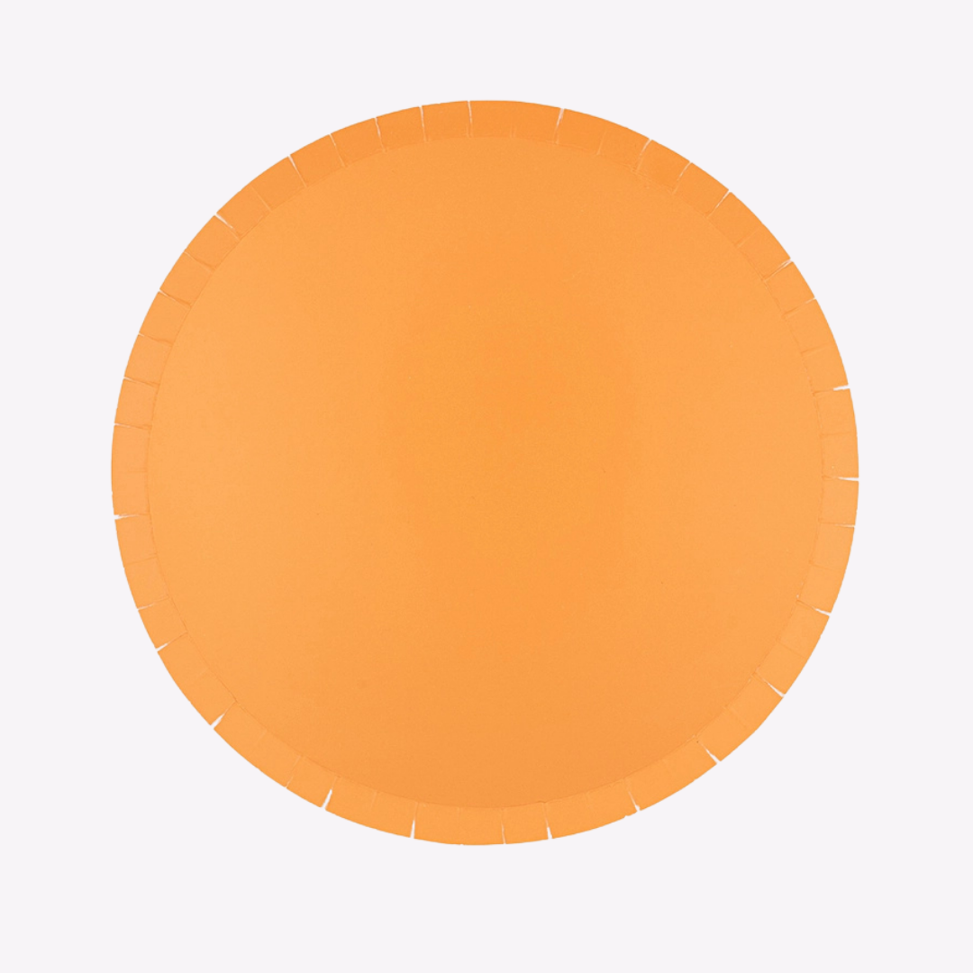 Orange Plates