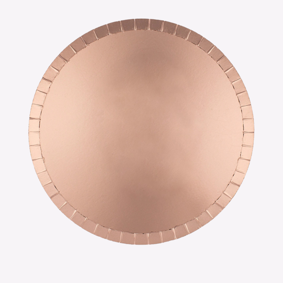 Rose Gold Plates