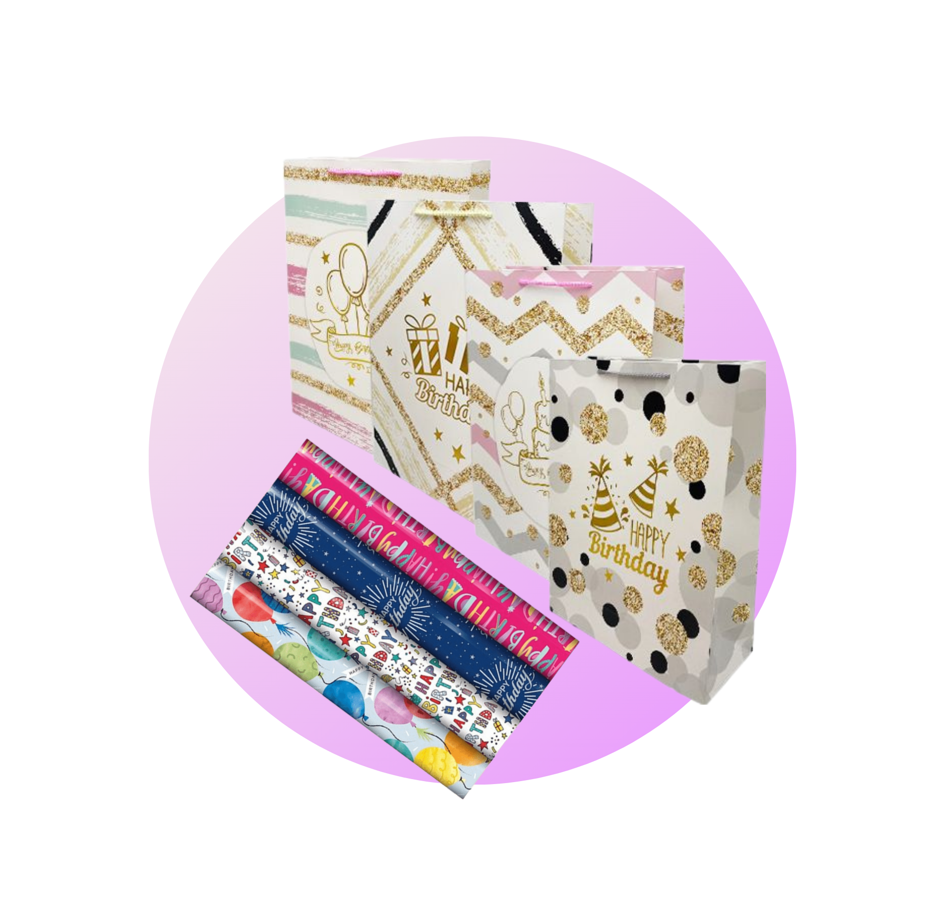 Gift Wrap and Bags on Sale