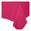 Hot pink table cover solid rectangular for birthday from Parte Haus party supply store in Bethesda Maryland
