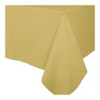 Yellow rectangular tablecloth solid design celebration decor from Parte Haus party supply store in Bethesda MD