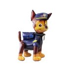 Blue brown dog balloon shaped like police dog kids birthday from Parte Haus party supply store in Bethesda MD