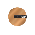 Bronze round charger plate with mirror finish elegant table setting from Parte Haus party supply store in Bethesda Maryland