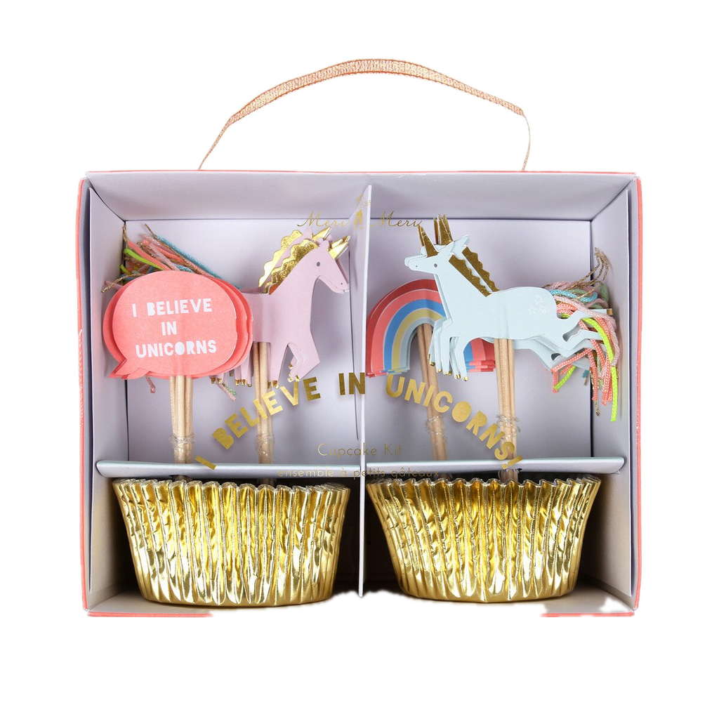 I Believe In Unicorns Cupcake Kit