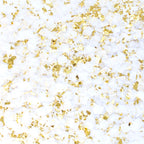 White and gold confetti squares for celebration theme from Parte Haus party supply store in Bethesda MD