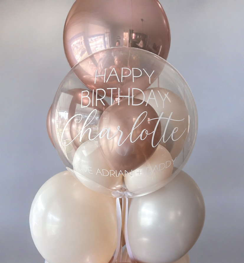 Custom Balloon Bundle with Ceiling Balloons