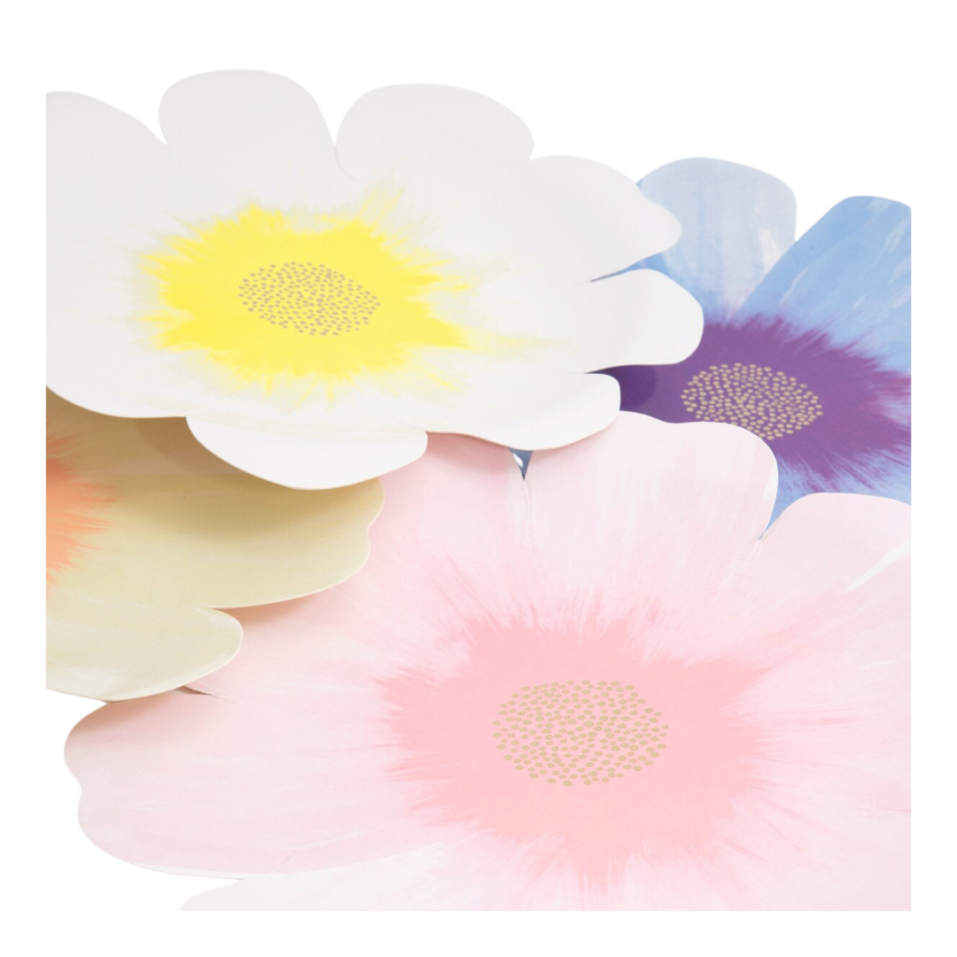 Flower Garden Large Plates