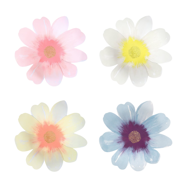 Flower Garden Large Plates