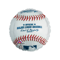 White baseball balloon with red stitching sports theme from Parte Haus party supply store in Bethesda Maryland