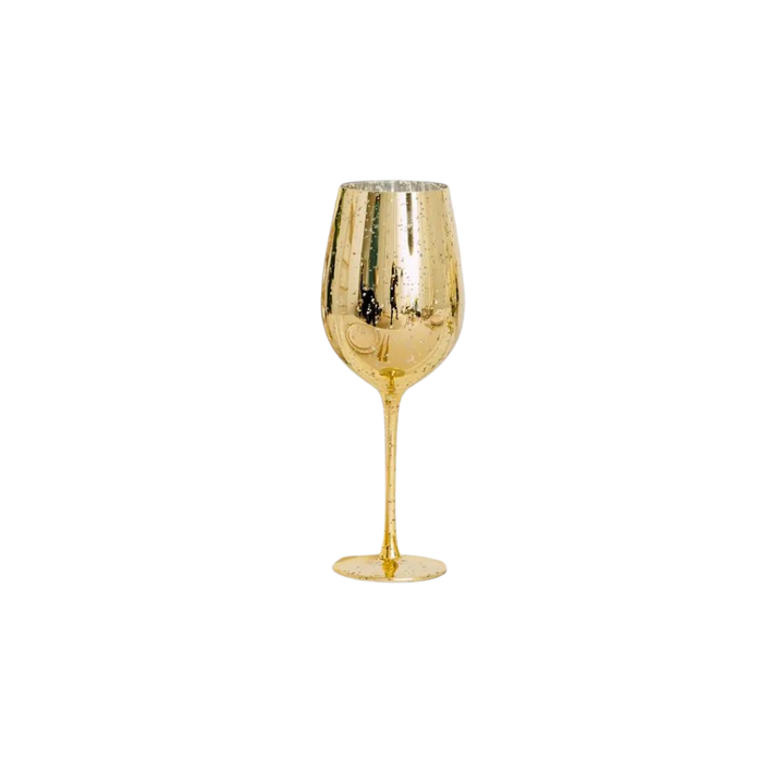 Metallic Wine Glasses - 4 Colors