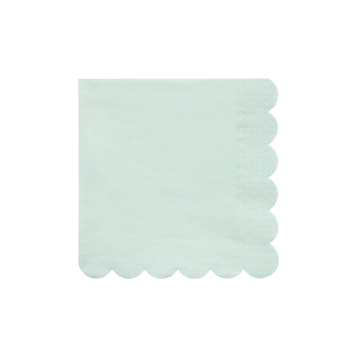 Multicolour Scallop Dinner Napkins