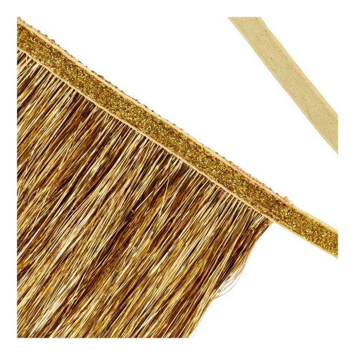 Gold Tinsel Fringe Garland