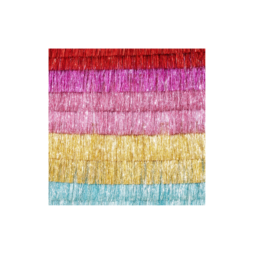Gold Tinsel Fringe Garland